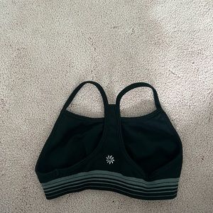 girls black athleta sports bra